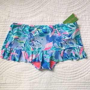 lilly pulitzer cruise skirted bikini bottom
